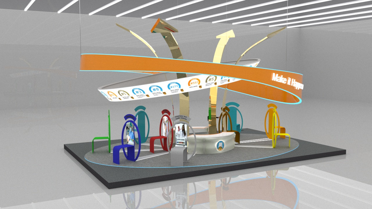 Ajman University Exhibition Stand